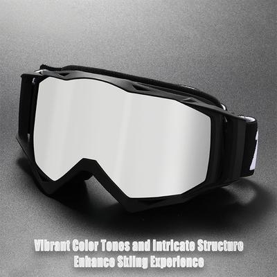 New Off-road True Film Anti-fog Riding Eye Protection Glasses, Downhill Skiing Mountain Bike Helmet Eye Protection Sliding