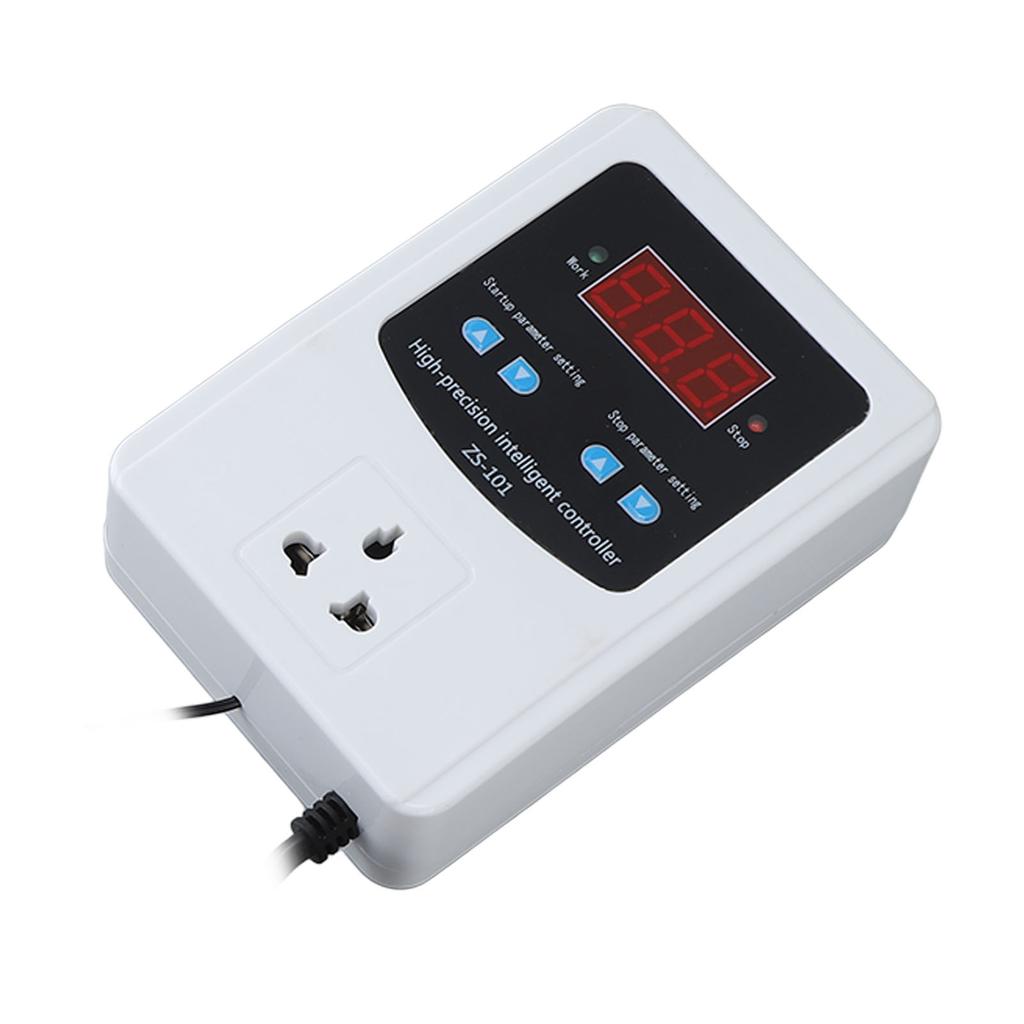 Digital Temperature Controller 1500W 10A LCD Screen Digital Thermostat Controller for Incubator Brewing Greenhouse