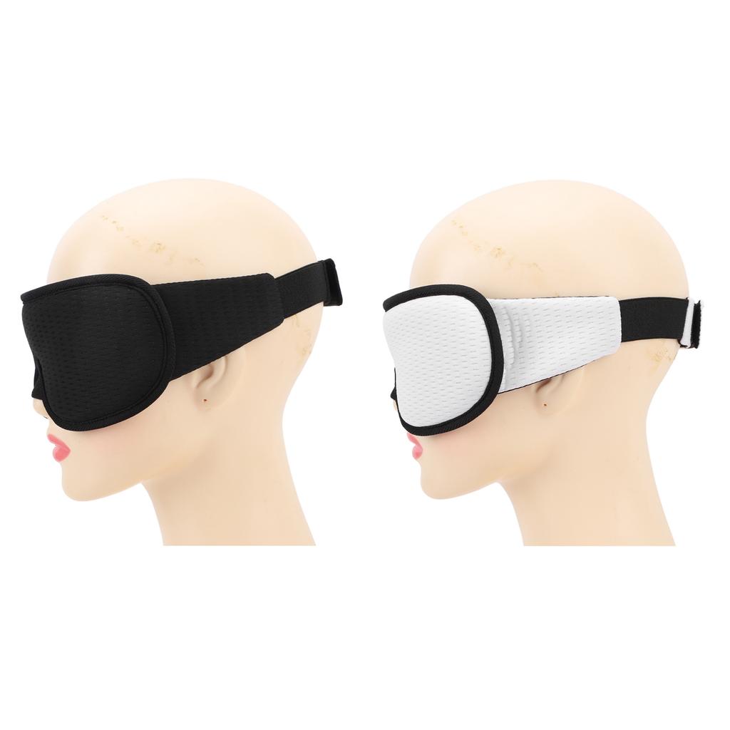 3D Sleep Mask Light Blocking Breathable Lightweight Memory Foam 3D Contoured Cup Eye Mask for Side S