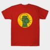 Camiseta Masculina Estampa Preta Alan Scott Impressão em Papel de Transferência Sem Corte Algodão Camiseta