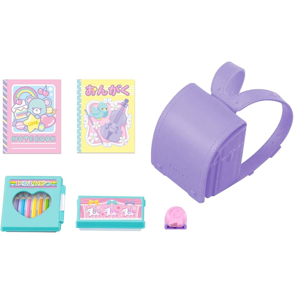 

Takara Tomy Licca-chan LG-09 Stylish Backpack Set Dress-Up Toy for Kids Ages 3 and Up