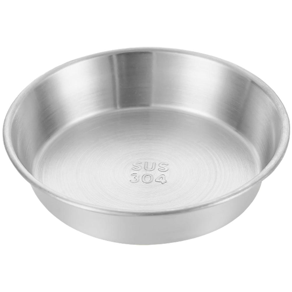304 Stainless Steel Asian Sauce Dishes Gold Dip Bowls Seasoning Serving Tray Spice Plates For Pickled Vegetables Fries Tableware