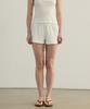 AVAM HOME Flower Eyelet Cotton Shorts White