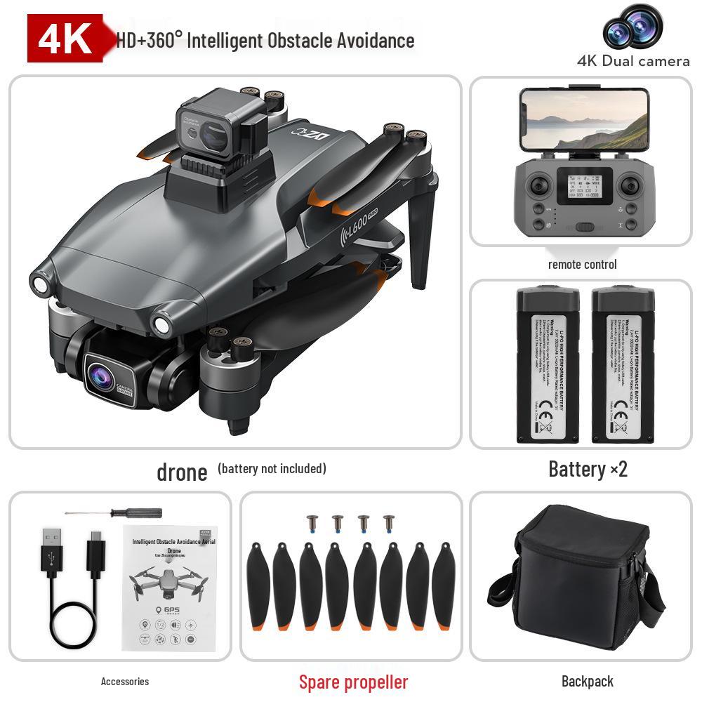 L600PRO HD Camera GPS Drone: Foldable Brushless Quad with 5G Remote & Auto Return