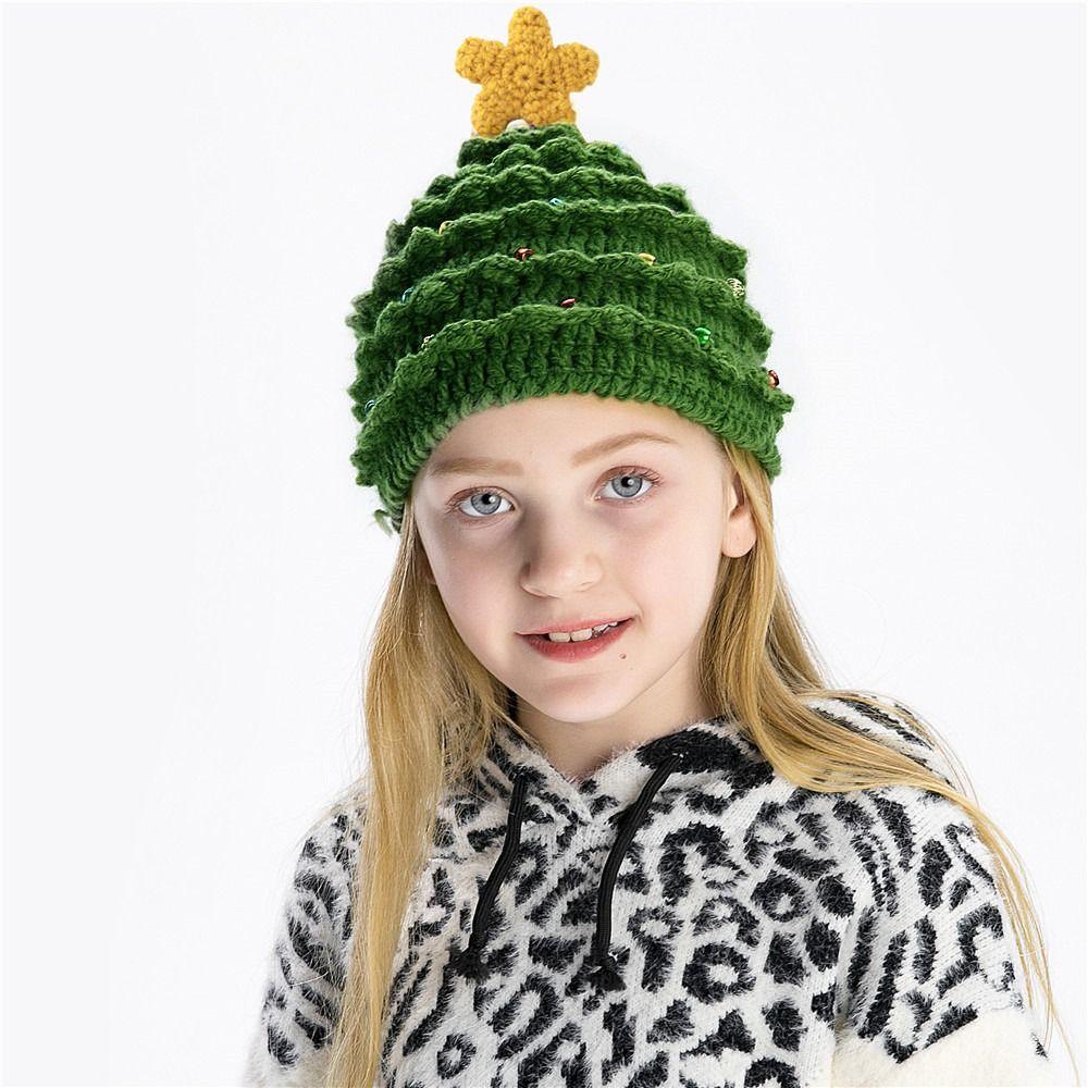 Knitted Knitted Hat Woolen Winter Hat Family Matching Christmas Hat Gift For Her
