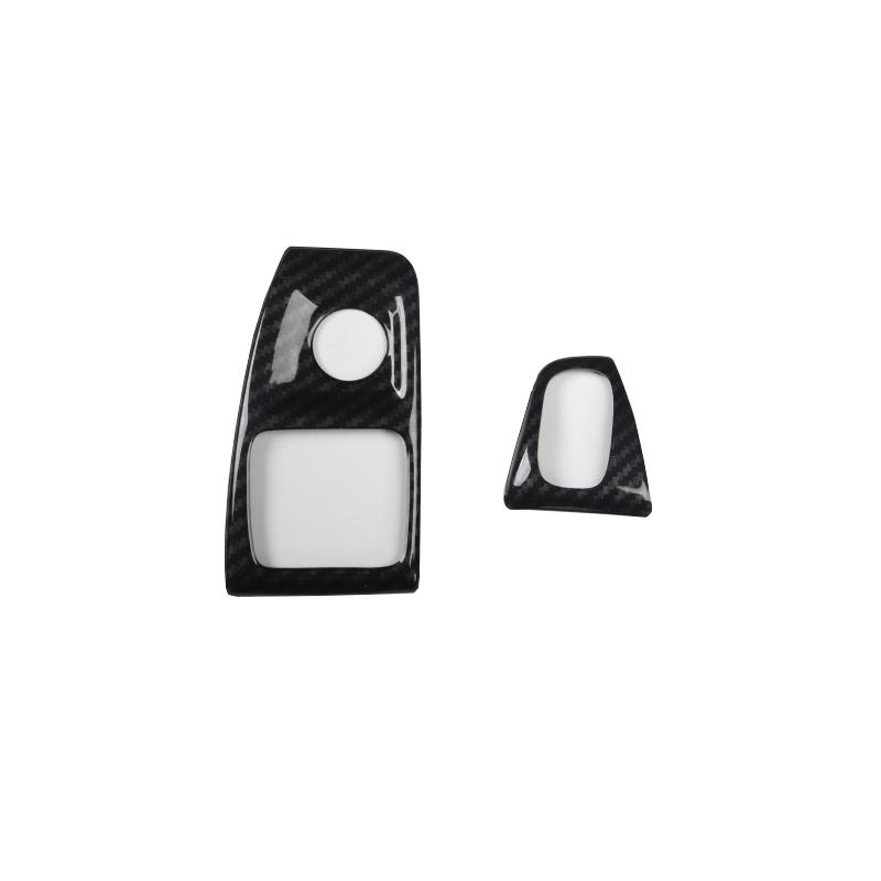 Fibră de carbon Husă decorativă interioară Turnare Instrument Carcasă de viteze Carcasă modificată pentru Old Smart 451 fortwo