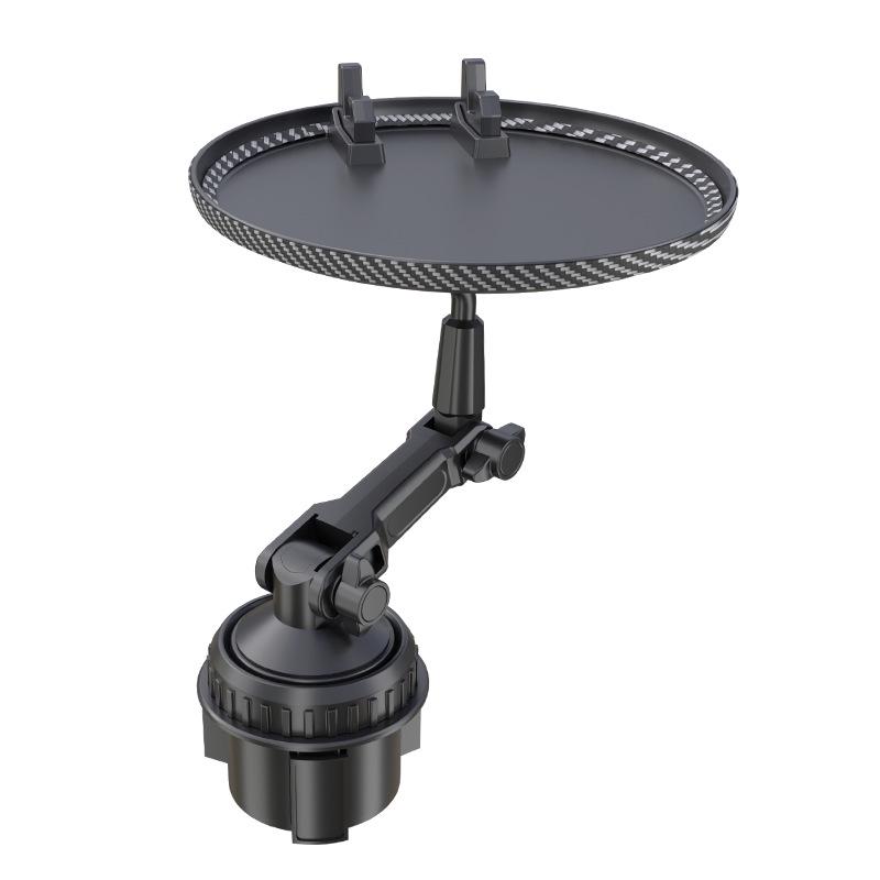 

Многофункциональный автомобильный поднос и держатель для стаканов для хранения еды и телефона