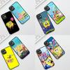 Casing for Xiaomi Redmi Note 12 11 10 A3 Pro 10A 10C 12C Note12 5G 4G Phone Cover Protective Case S-SpongeBobs S-SquarePants