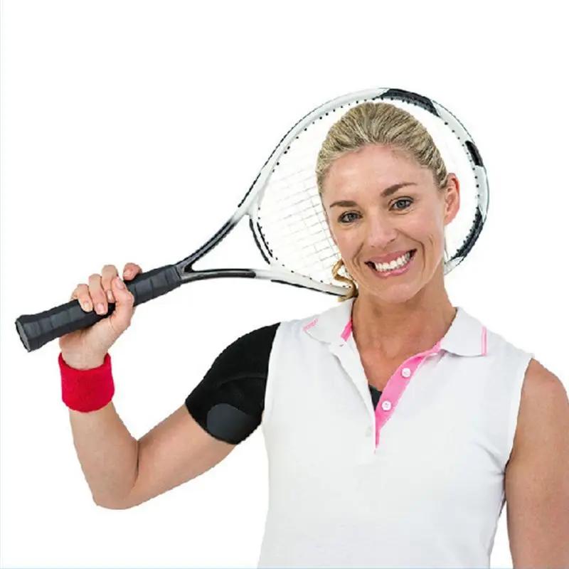 Shoulder Brace With Pressure Pad Ice Pack For Pain Relief Left Right Support Unisex Compression Sleeve