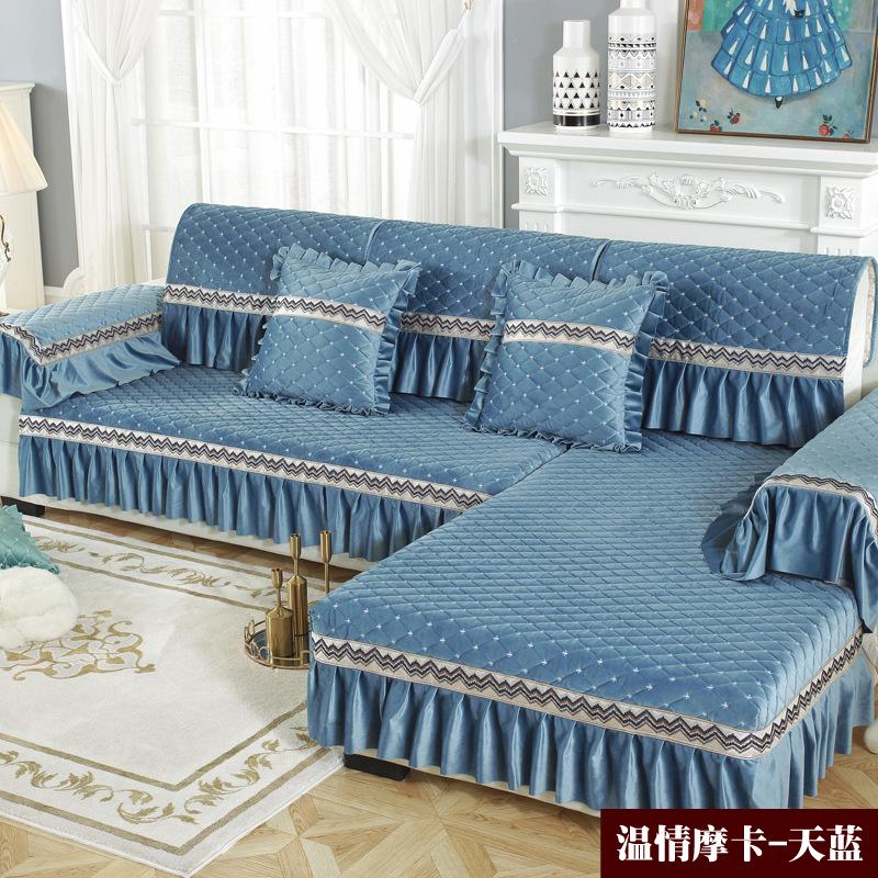 

Зимняя плюшевая подушка для дивана, скандинавская гостиная, модный зарубежный стиль, простой нескользящий универсальный чехол для дивана pillowcase 45cm 1pcs