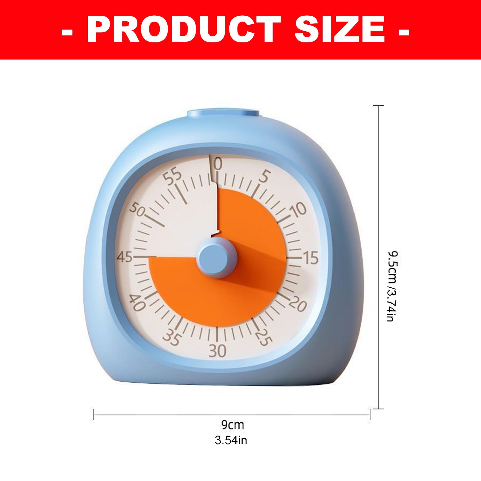 Portable 60 Minutes Digital Timer With Easy Button Operations Ideal For Cooking And Fitness синий