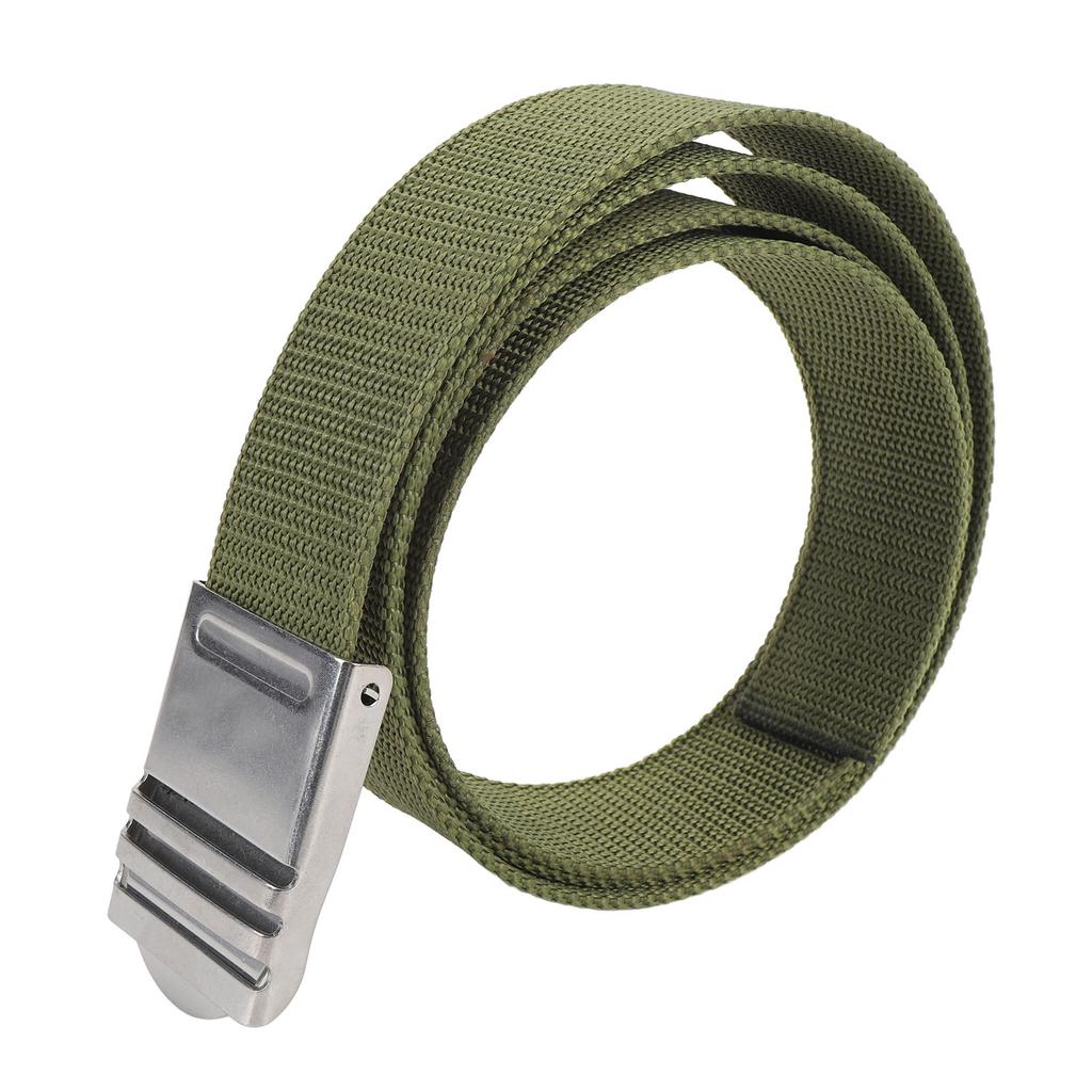 Diving Weight Belt 73.6in Thickened Nylon Scuba Weight Belt with Stainless Steel Buckle for Diving