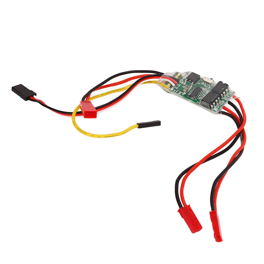 RC Brushed Motor Speed Controller Bidirectional 2s‑3s Lipo 5A RC Two Way ESC for Replacement Upgrade