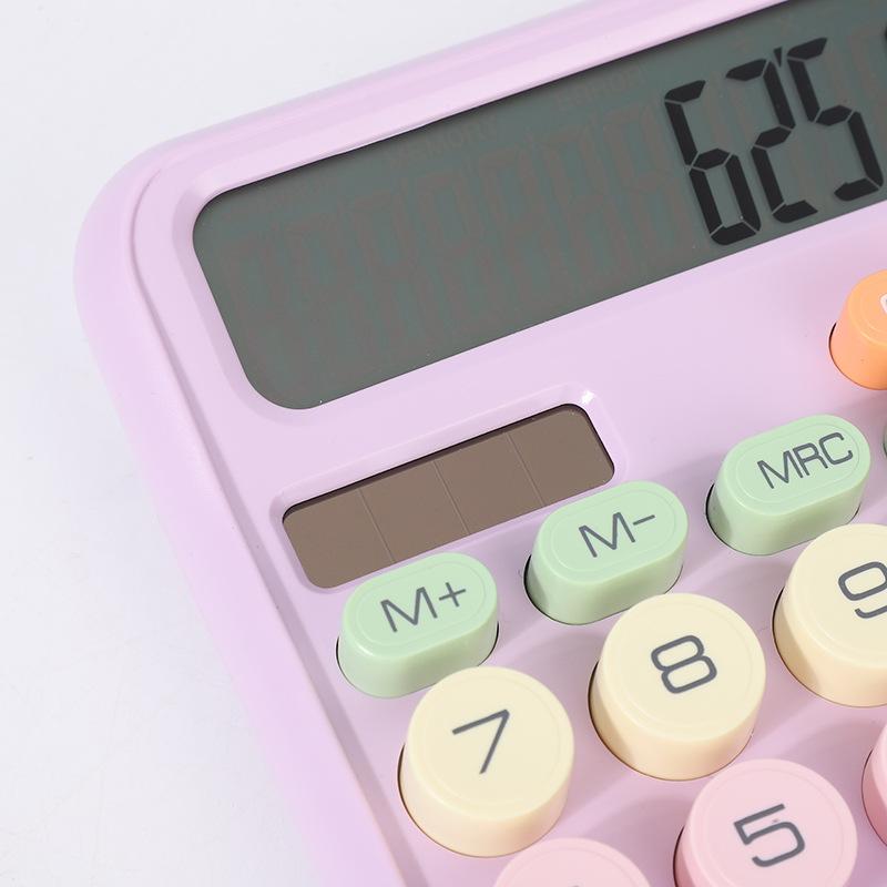 Solar Powered Mechanical Keypad Computer, Goddess High-value Personalized Calculator