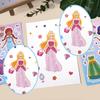 8Pcs Diy Stickers Puzzle Face Changing Stickers Animal Assemble Game Montessori Cognition Educational Toys For Children Kids