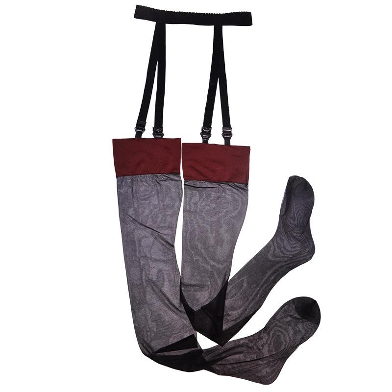 Little Matchmaker Ribbon Garter Adjustable Size Belt Stockings Long Tube Socks Accessories Suspender Sock Buckle Metal Clip Buck