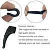 20Pairs Comfortable Silicone Glasses Ear Hooks Anti-slip Anti-fall Eyewear Holder Sunglasses Accessories Grip Men