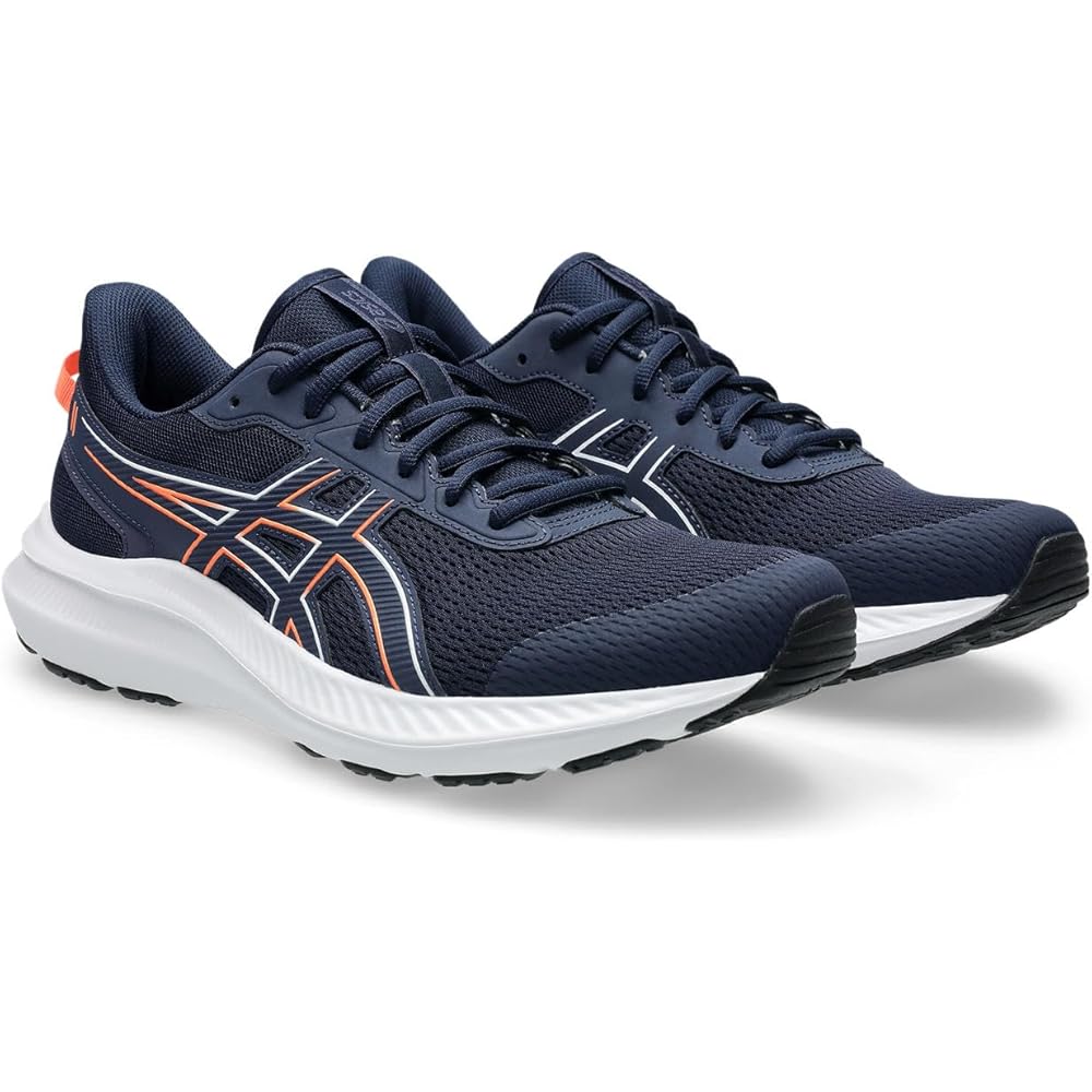 Asics Jolt 5 Running Shoes Men's 22.0 cm Midnight/Vivid Coral 2E