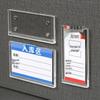 Transparent Acrylic Magnetic Label Holder