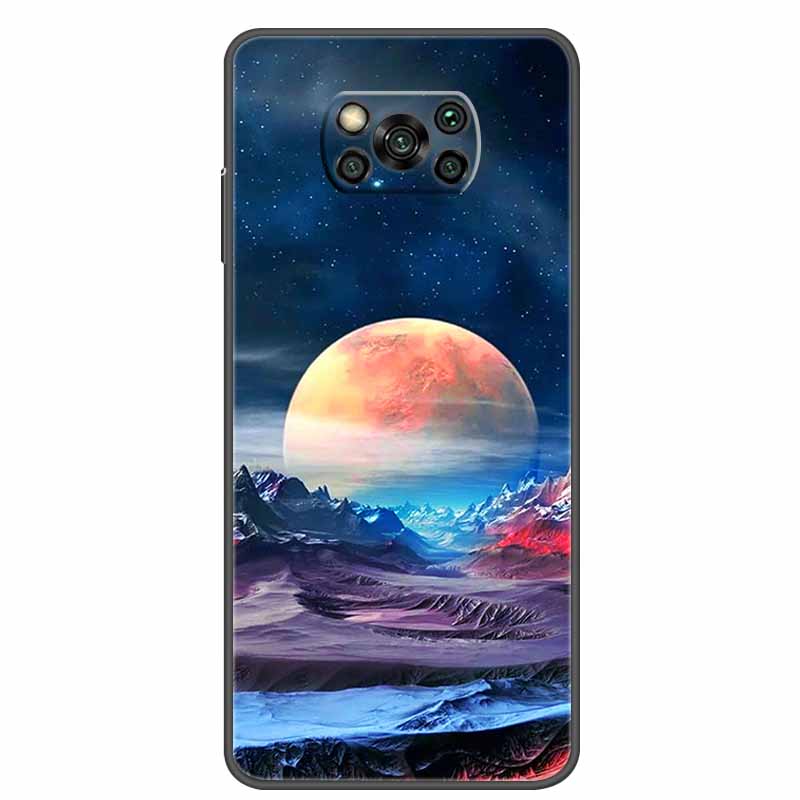 

Для Poco X3 Pro Case Bamper Silicon TPU Soft Phone Cover For Xiaomi Poco X3 NFC Pro Case Cartoon Funda on Pocophone X3 NFC Coque Poco X3 Pro