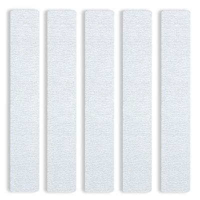 5 Stück 100/180 Doppelseitige Nagelfeilen Schleifpuffer Schleifpapier Maniküre-Werkzeug Grau Rechteck