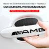 Car Door Sticker Carbon Fiber Scratches Auto Handle Protection Film For Mercedes Benz AMG GLE GLS GLC CLA GLB ML C500 C200 C300 W204 W206 W212 W203