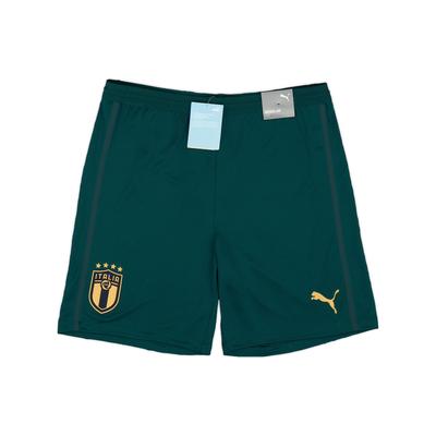 Straight Casual Football Pants 2019-2021 Italy Player Edition Dark Green Men Pants 756438-03