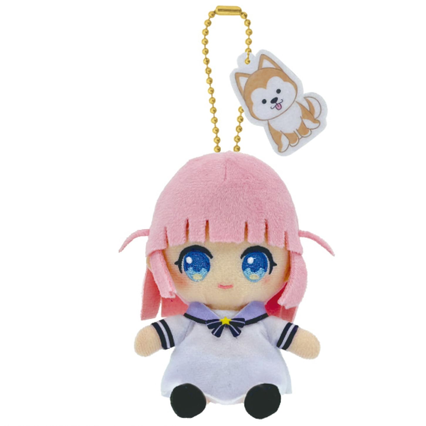 

Bocchi the Goto Futari Jimi Hendrix Chibi Plush Sitting Mascot Rock! &