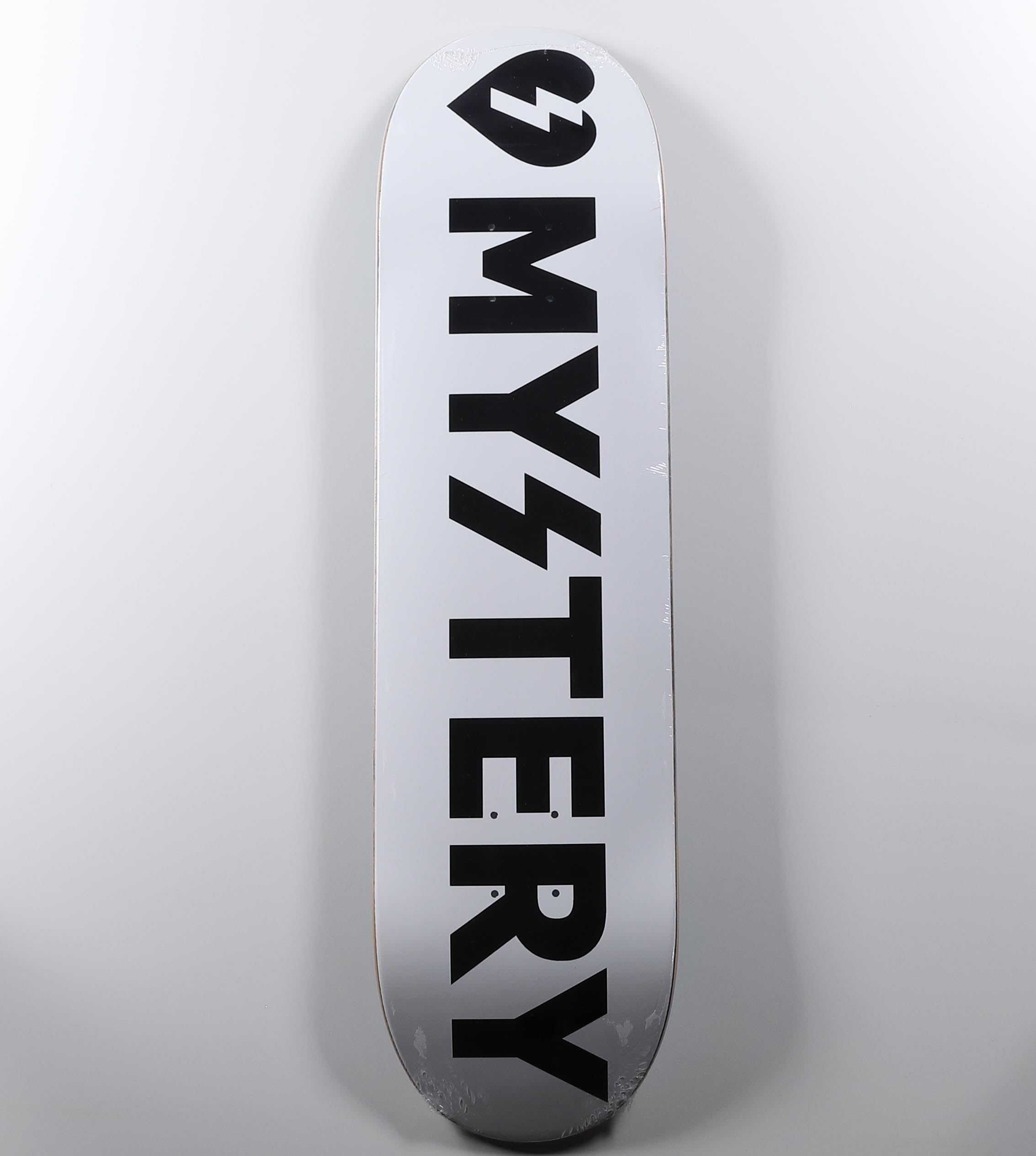 

MYSTERY SKATEBOARD WHITE LOGO inch Mystery Skateboard White Logo Deck imported from America 8.25