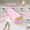 Large Capacity Pencil Case Strawberry Embroidery Stationery Pouch Cute Pen Bag  Back To School