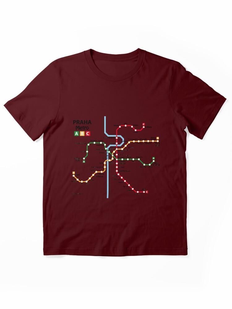 Metro PRAGUE metro network Essential T-Shirt