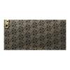 Michael Kors MK Empire Logo Print Zip Closure Faux Leather Crossbody Shoulder Bag Medium Women Bags Black Gold 32F4G8EW6B-038