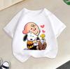 Snoopys Kids TShirt Anime Boys Girls Short Sleeve Tops Summer Breathable Baby Cartoon Tees Cute Dog Print Clothes Birthday Gifts