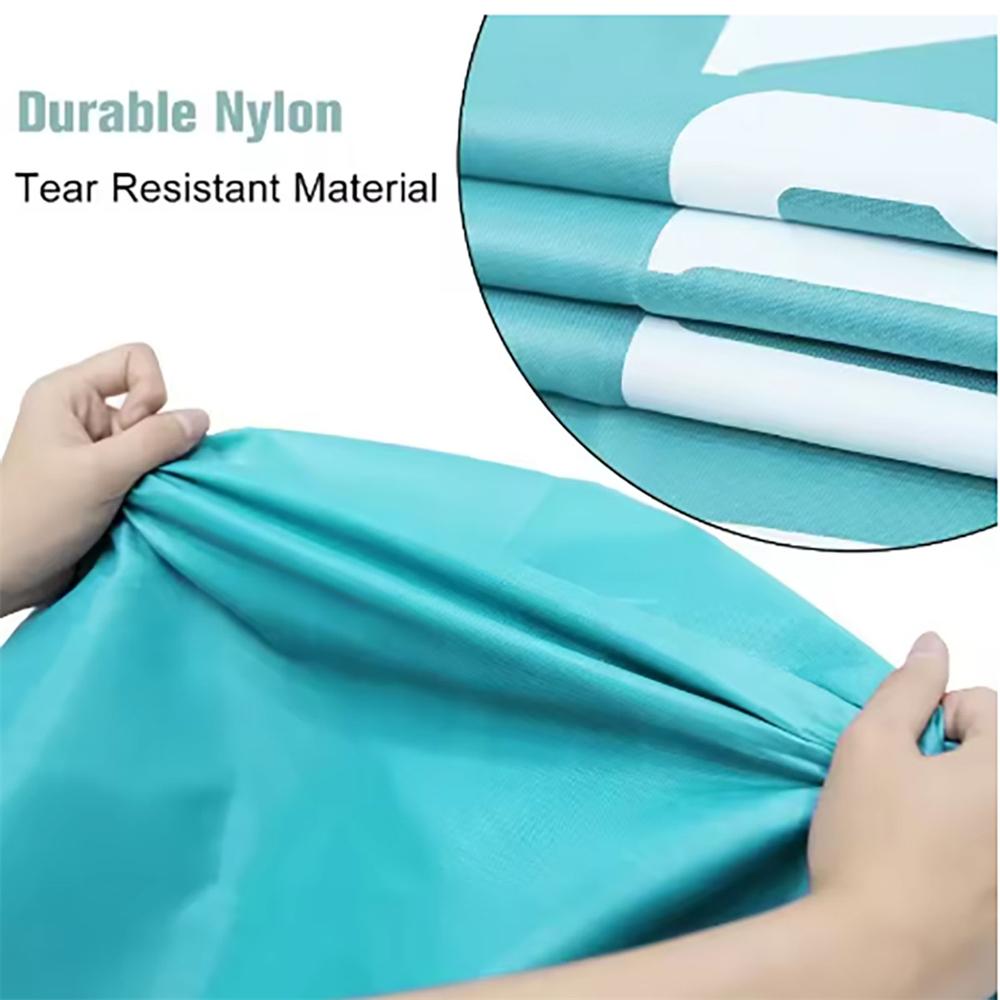 Grey High-capacity Laundry Bag Travel Storage Pouch Machine Washable Dirty Clothes Organizer Drawstring Bag Bathroom Accessories