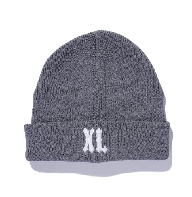 

[Extra Large] XL Logo Cuff Cool Beanie 101253051007 Grey One Size