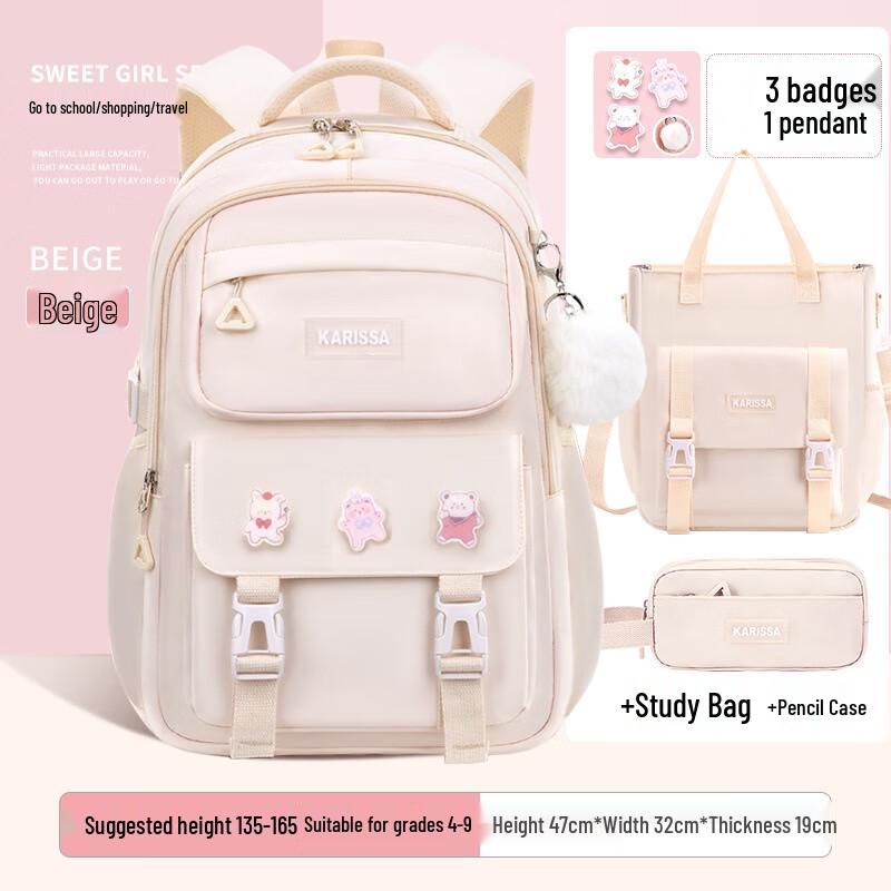 

Li Shensenguoguo Casual Decompression Backpack Large