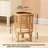 With Legs Flower Stand Plaited Flower Pot Shelf High Value Flower Basket