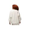 Jordan Logo Crew Neck Pullover Sweatshirt Women Tops White FB5117-133