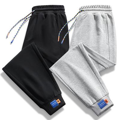 Nuovi pantaloni sportivi da uomo Pantaloni larghi imbottiti con coulisse per il tempo libero