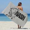 Asciugamano da Spiaggia con Stampa Nash Fishing - Asciugamano Morbido Assorbente per Appassionati di Pesca, Design Unico per l'Uso Quotidiano e il Comfort