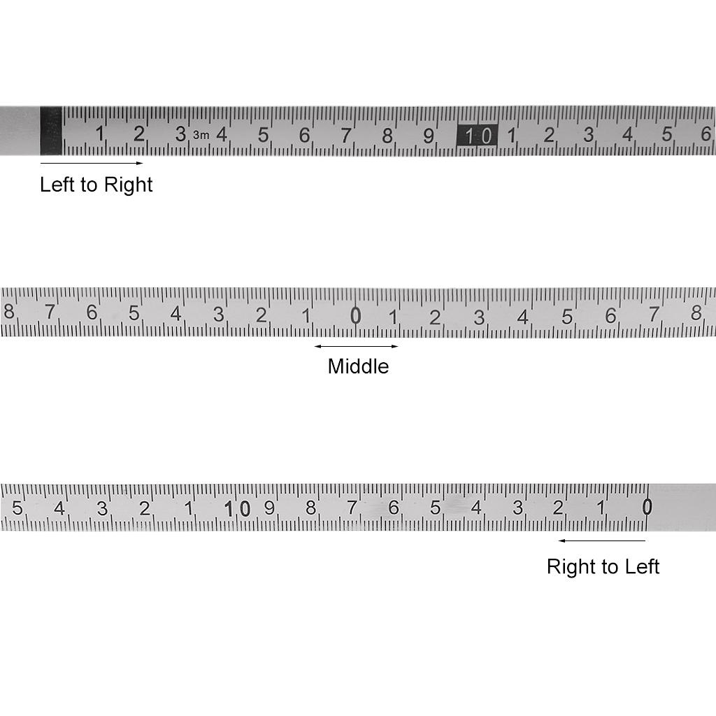 Miter Track Tape Measure Self Adhesive Metric Scale Ruler For T-track Router