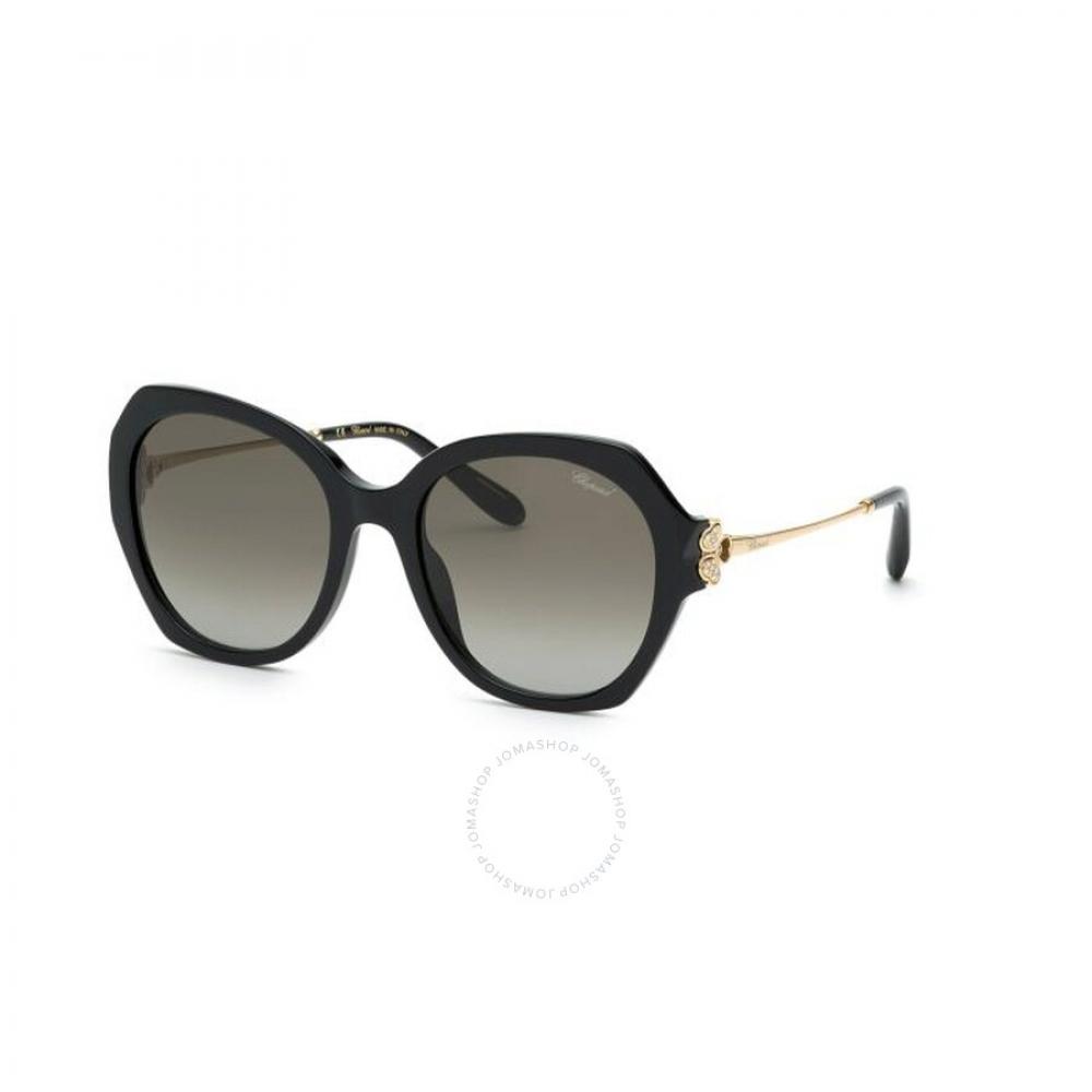 

Chopard Grey Gradient Butterfly Ladies Sunglasses Sch354s 700k 54