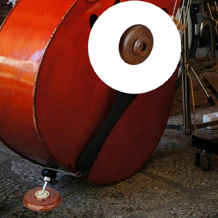 Universal Cello Bottom Pad Instrument Foot Rest Permanent Cello Base Suitable for Practice Concerts and Music Lessons