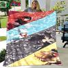 3D Fashion Cartoon R-RWBY Four Seasons Blanket Sofa Cover Travel Bed Plush Blanket Travel Office Break Blanket Gift