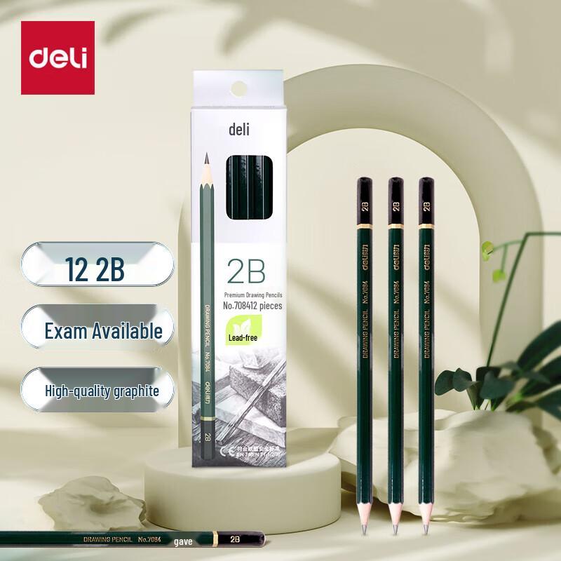 Deli 2B Hexagonal Pencils