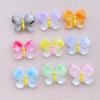 20Pcs New Resin Cartoon Colorful Butterfly Series Flat Back Cabochons Scrapbooking DIY Jewelry Craft Decoration Accessories
