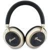 Guess Bluetooth ENC 4G Gold Script Metal Black Over-Ear Headphones