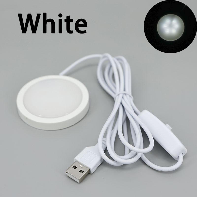 6cm USB 5V LED 3W Unterschrankleuchte Schrank Vitrine Regal Theke Dimmbare Beleuchtung Wohnwagen Wohnmobil Spot Innenlampe