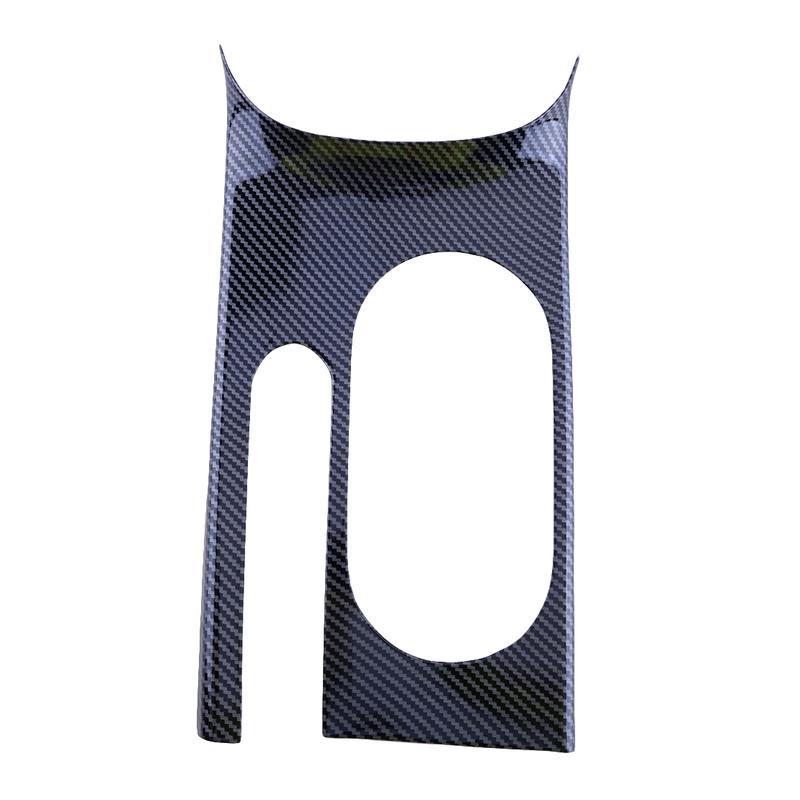 Carbon Fiber Style Console Gear Shift Water Cup Holder Frame Trim Cover LHD Fit For VW Jetta MK6 2011 2012 2013 2014 2015-2018