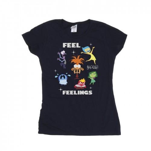 Inside Out 2 Womens/Ladies Feelings Cotton T-Shirt